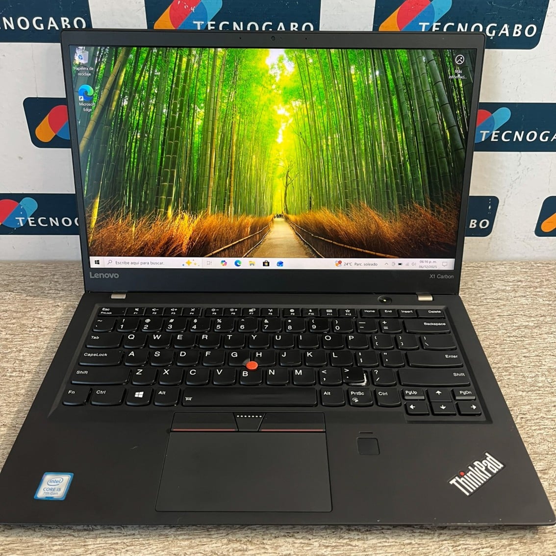 Laptop Lenovo X1 Carbon | Core i5-7200U | Ultraligera | SSD 256GB + UHD Graphics | 14”
