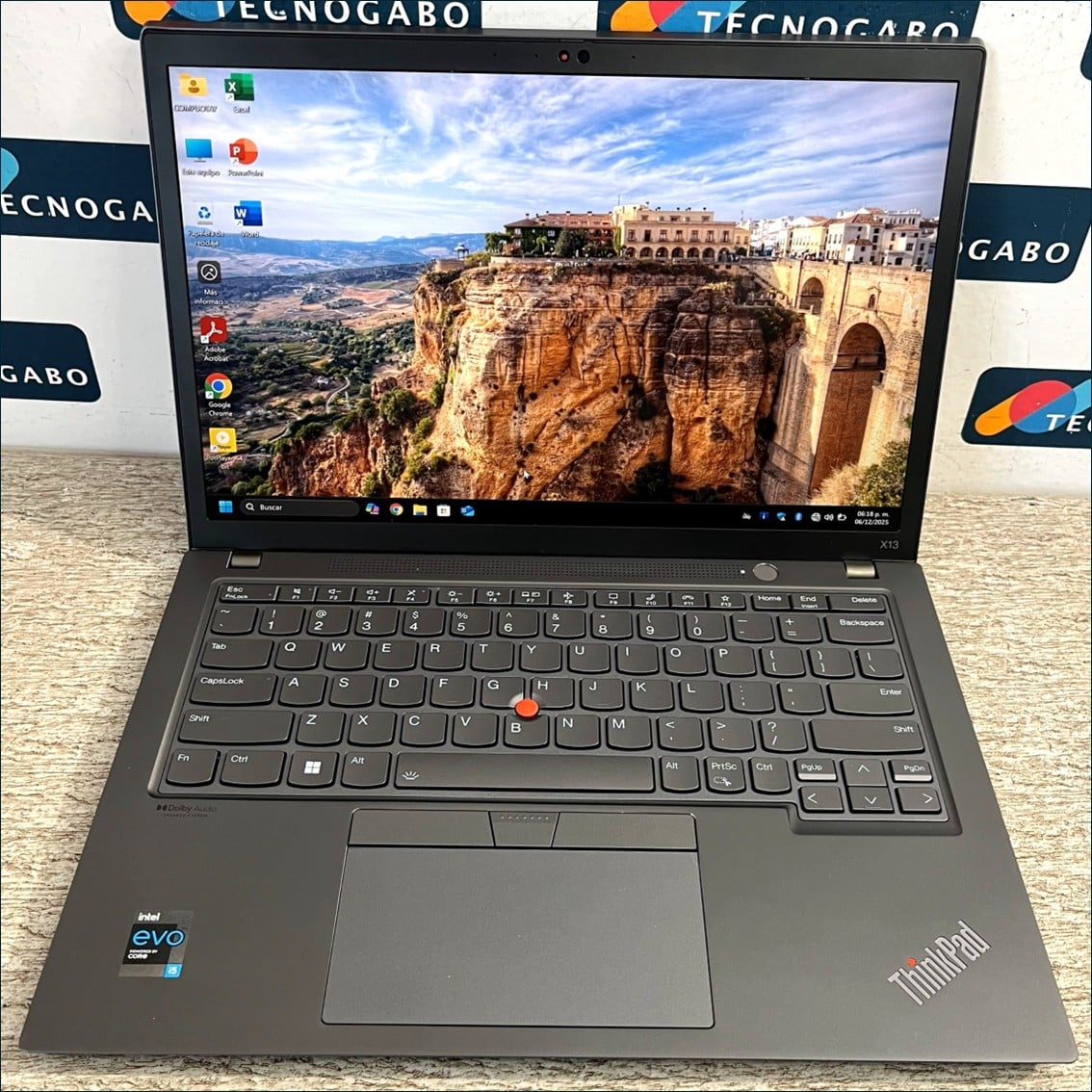 Laptop Lenovo ThinkPad X13 (Plataforma Intel EVO) Core i5 Iris Xe