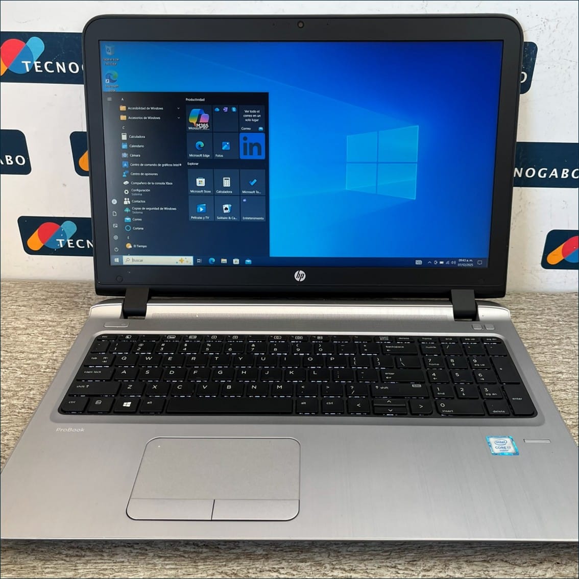 Laptop HP EliteBook | Core i7 | SSD 256GB | Teclado Luminoso